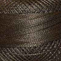 Presencia Perle Cotton - Size 8 - 8327 DARK DRAB GREEN