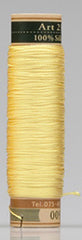 Silk Tatting & Embroidery Thread - 009 Pale Yellow