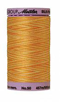 Mettler Cotton Sewing Thread - 50wt - 547 yd/ 500M - Variegated - 9827 Horizon