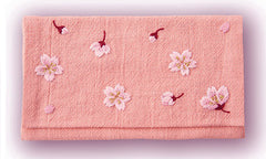 *Olympus Embroidery Pouch Kit with Needle & Thread - 9086 Cherry Blossoms-Spiritual Beauty - Sakura Pink - ON SALE - SAVE 30%