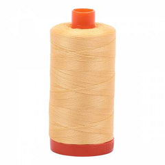 Aurifil 50wt Cotton Thread - 1422 yards - 2130 Medium Butter - ON SALE - 40% OFF