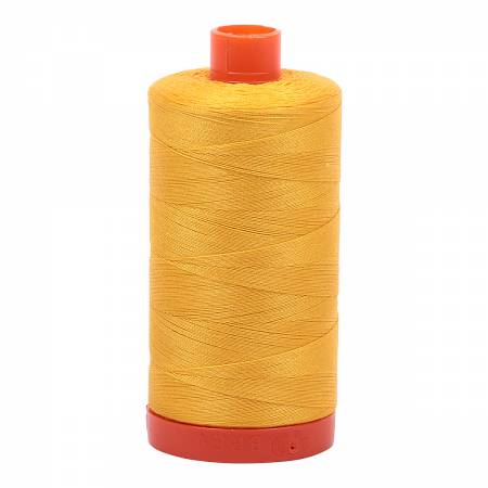 Aurifil 50wt Cotton Thread - 1422 yards - 2135 Yellow - ON SALE - 40% OFF