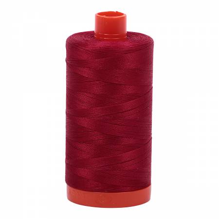 Aurifil 50wt Cotton Thread - 1422 yards - 2460 Red Wine