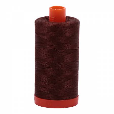 Aurifil 50wt Cotton Thread - 1422 yards - 2360 Chocolate - ON SALE - 40% OFF