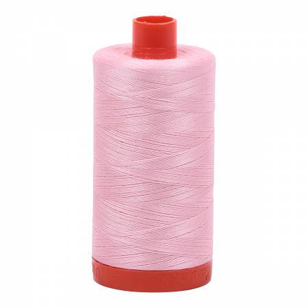 Aurifil 50wt Cotton Thread - 1422 yards - 2423 Baby Pink
