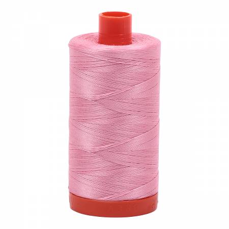 Aurifil 50wt Cotton Thread - 1422 yards - 2425 Bright Pink