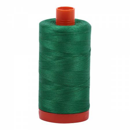 Aurifil 50wt Cotton Thread - 1422 yards - 2870 Green - ON SALE - SAVE 40%