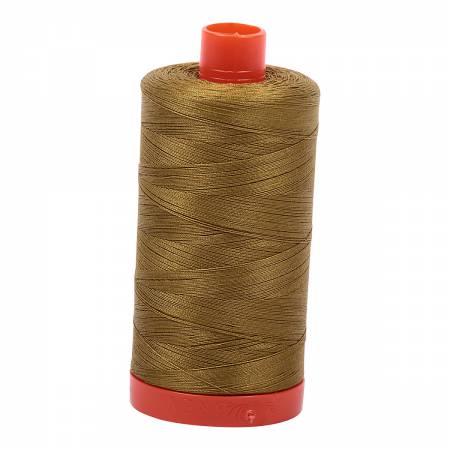 Aurifil 50wt Cotton Thread - 1422 yards - 2910 Medium Olive - ON SALE - SAVE 40%