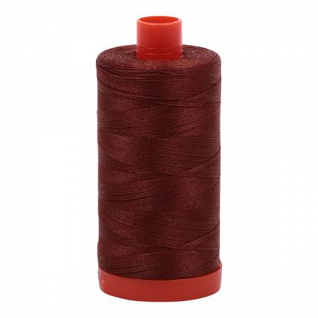 Aurifil 50wt Cotton Thread - 1422 yards - 4012 Copper Brown - ON SALE - SAVE 40%