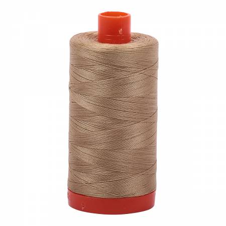Aurifil 50wt Cotton Thread - 1422 yards - 5010 Blond Beige - ON SALE - 40% OFF
