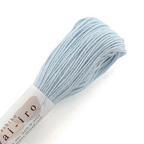 Sashiko Thread - Olympus 40m - Awai-iro - Pastel - #A4 Soft Baby Blue