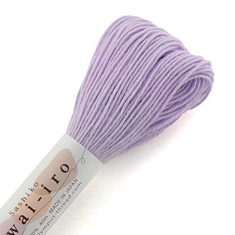 Sashiko Thread - Olympus 40m - Awai-iro - Pastel - #A5 Lavender Sage