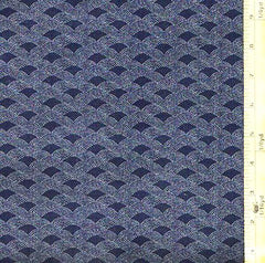 Japanese Indigo - AP1310-13 - Small Compact Clamshells - Dark Navy/ Indigo