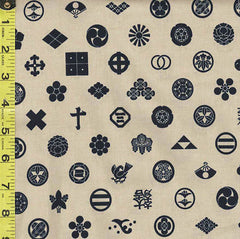 Japanese - Cosmo Japanese Crests - AP25804-D - Tan