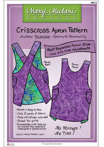 Apron Pattern - Mary Mulari - Crisscross Apron