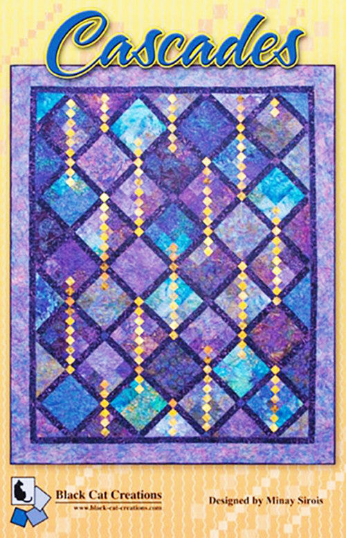 Cascade Quilt Pattern — Stitched in Color