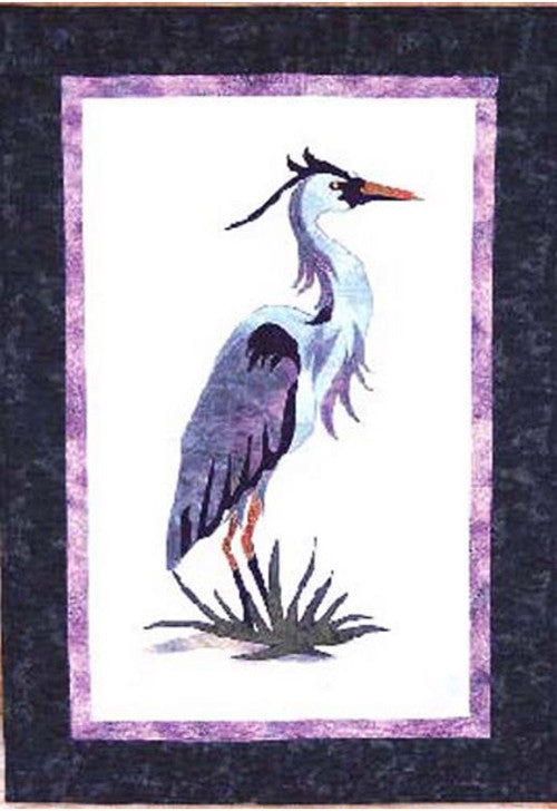 Quilt Pattern - Cotton Tales - Blue (Heron)