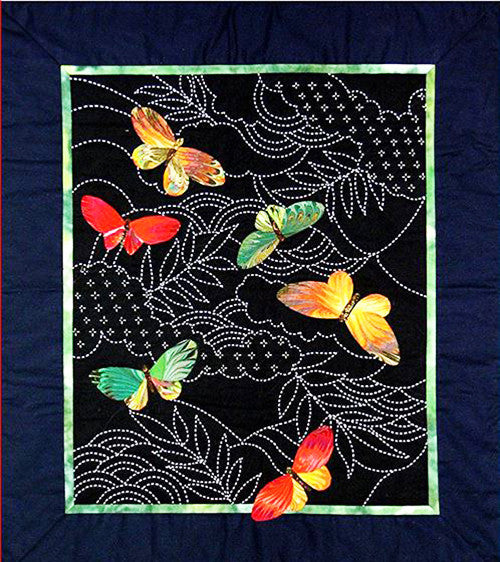 Sashiko - Sylvia Pippen Designs - Butterflies & Sashiko