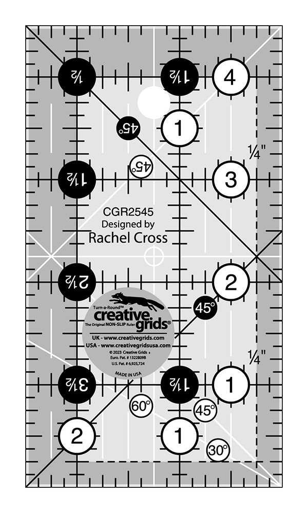 Rulers & Templates - Creative Grids - CGR3 - 3 1/2 Square