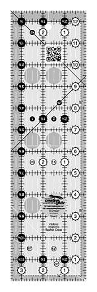 Rulers & Templates - Creative Grids - CGR312 - 3 1/2" x 12 1/2"