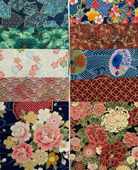Charm Squares - Asian Fabric Variety Pack - 20 - 5" Squares