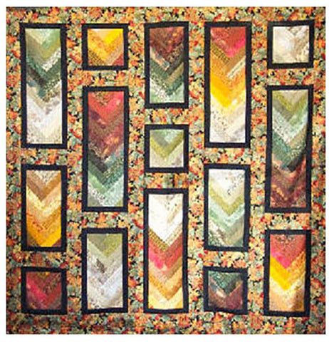 Quilt Pattern - Cozy Quilt Designs - Autumn Braid