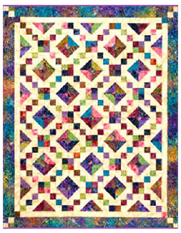 Quilt Pattern - Cozy Quilt Designs - Buckeye Beauty