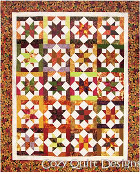 Quilt Pattern - Cozy Quilt Designs - Equinox - Table Runner & Quilt Pa ...