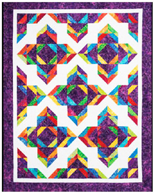 Quilt Pattern - Cozy Quilt Designs - Lotus Blossom