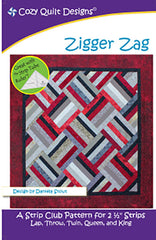 Quilt Pattern - Cozy Quilt Designs - Zigger Zag