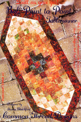Table Runner Pattern - Bali Point to Point - ON SALE