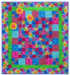 Quilt Pattern - Pressed For Time Quiltworks - Check It Out - ON SALE - SAVE 50%