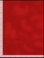 Metallic Coordinate - Gold Metallic Pindot - CM9528 - Red