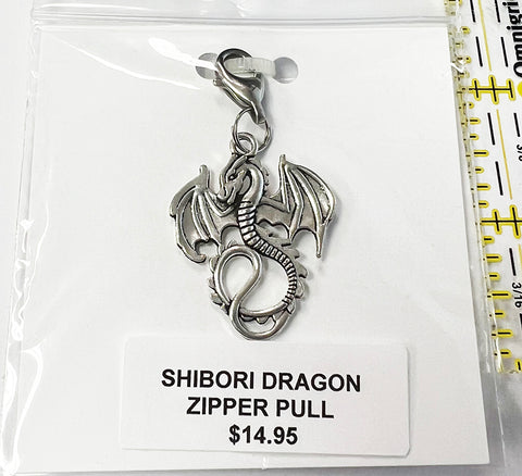 Notions - Zipper Pull - Celtic Dragon - Silver