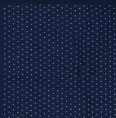 Sashiko Design Cloth (Olympus) - Pre-printed DIAGONAL DOTTED GRID for Hitome-zashi Sashiko - 100% Cotton - NAVY - # 2056