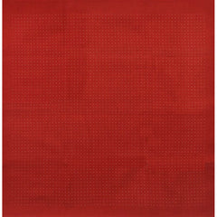 Sashiko Design Cloth - Pre-printed DOTTED GRID for Hitome-zashi Sashiko (Olympus) - 100% Cotton - BRICK RED - # 4521