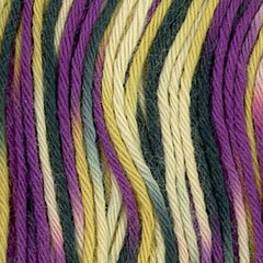 Sashiko Thread - Olympus 20m - Variegated # 92 - Purple, Yellow & Navy