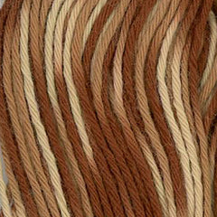 Sashiko Thread - Olympus 20m - Variegated # 94 - Brown & Tan