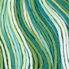 Sashiko Thread - Olympus 20m - Variegated # 51 Greens