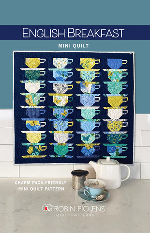 Quilt Pattern - Robin Pickens - English Breakfast Mini Quilt