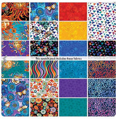 Tropical - SEASON OF THE SUN - Charm Pack - 42 - 5" Squares - ON SALE - SAVE 20%