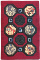 Book - QUILTING WITH JAPANESE FABRICS - Kitty Pippen - ON SALE - SAVE 30%