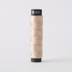 Lecien Nishikiito Metallic Embroidery Floss:  205 - Champagne - Sunago