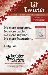 Rulers & Templates - Lil' Twister Pinwheel Template - ON SALE - SAVE 50%