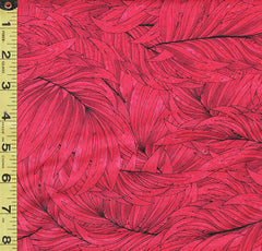 Tropical - Tropical Flair - Tonal Stylized Tropical Leaves - 77663-333 - Magenta - ON SALE - SAVE 20%