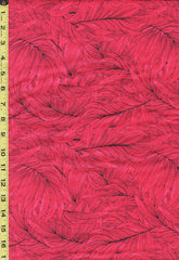 Tropical - Tropical Flair - Tonal Stylized Tropical Leaves - 77663-333 - Magenta - ON SALE - SAVE 20%