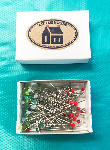 Notions - Little House Japanese Dressmaker's Pins - Refill (No Tin)