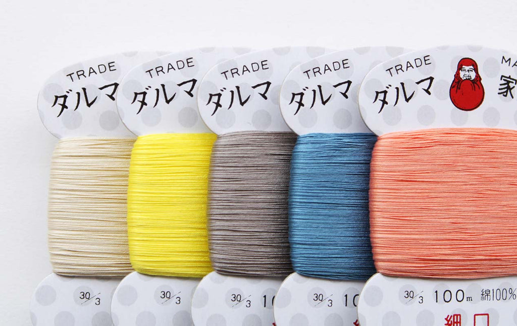 Daruma Home Sewing Thread - 30wt Hand Sewing Thread - MOGAMI RIVER
