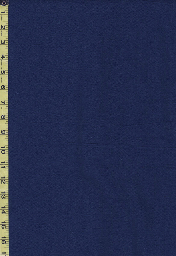 Japanese Fabric - Azumino-Momen - # 43 Blue (Dark Navy)