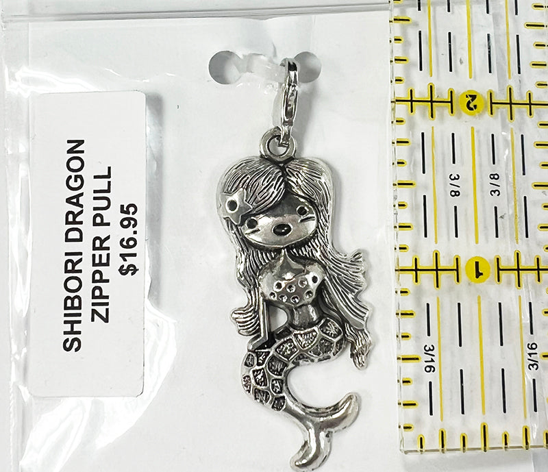 Notions - Zipper Pull - Pretty Cute Mermaid